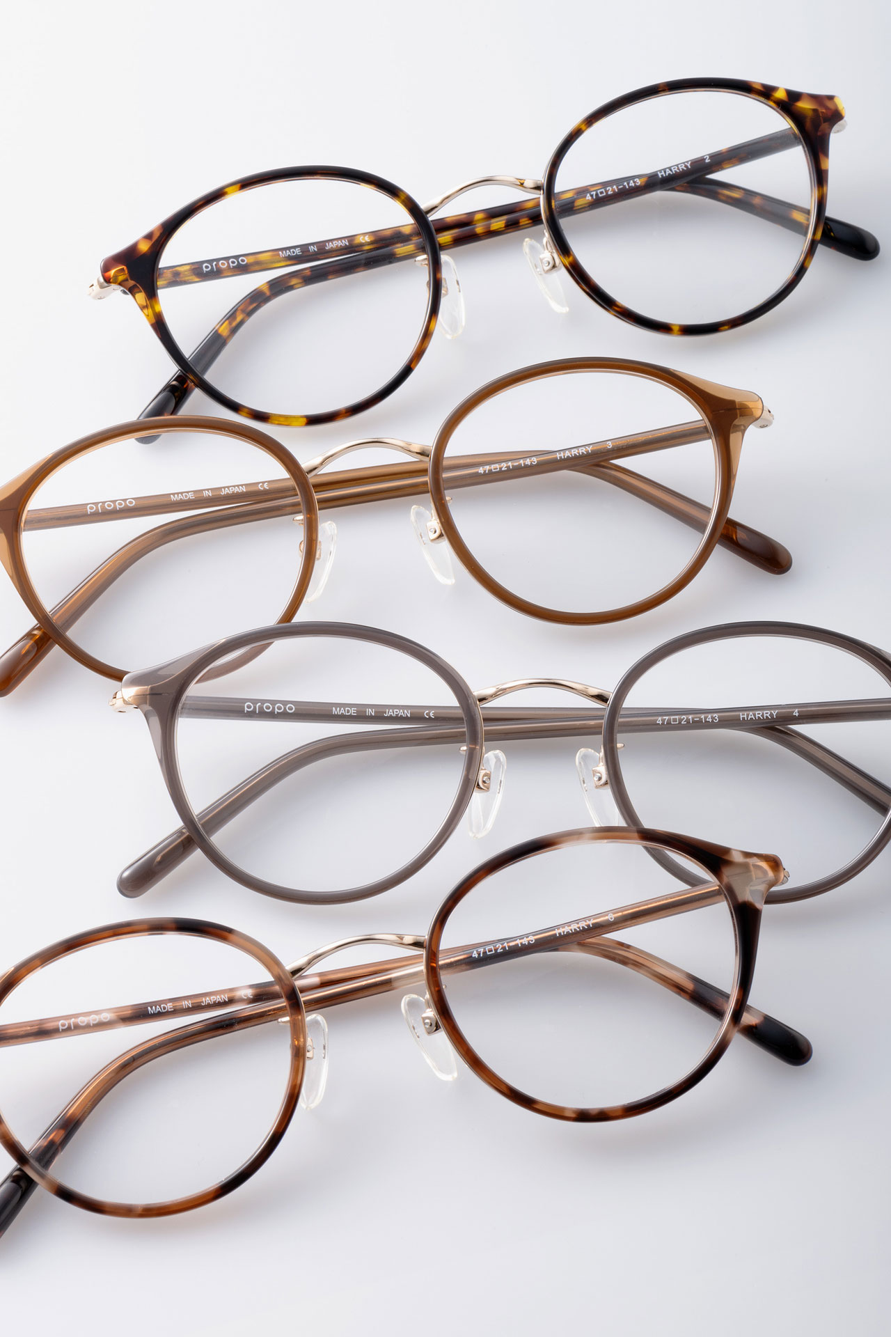 くらしを楽しむアイテム propo HARRY メガネ 眼鏡 サングラス/メガネ